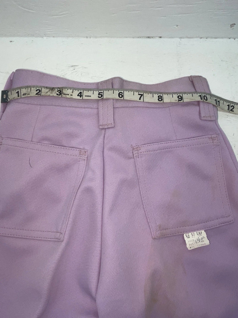 New Vintage Purple Polyester Pants #5450087 VV-23
