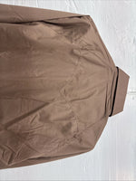 New Men’s Tem Tex Brown Western Long Sleeve Pearl Snap 15 X 33 Medium T-43