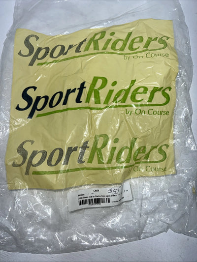 New Children’s Tan Sport Riders Classic Knee Patch English Breeches. 14 D-52