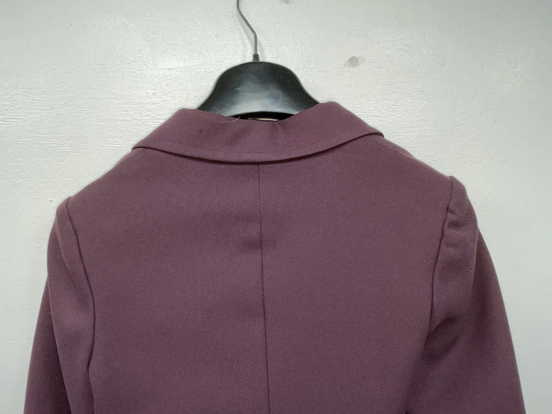 New Women’s Purple Cowboys Long Sleev Button Up Shirt S 3B-117