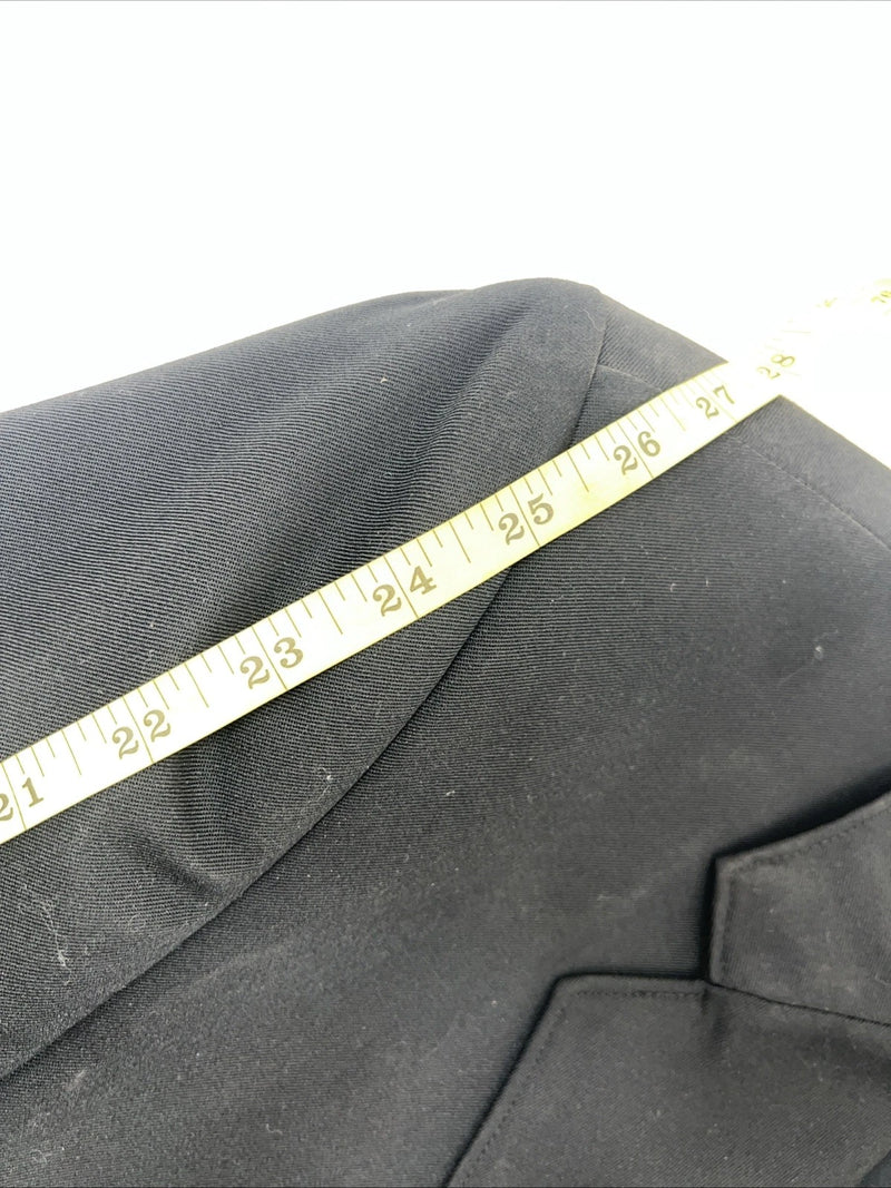 New Men’s Circle S Black Suit Jacket 48R #25832 Y-607
