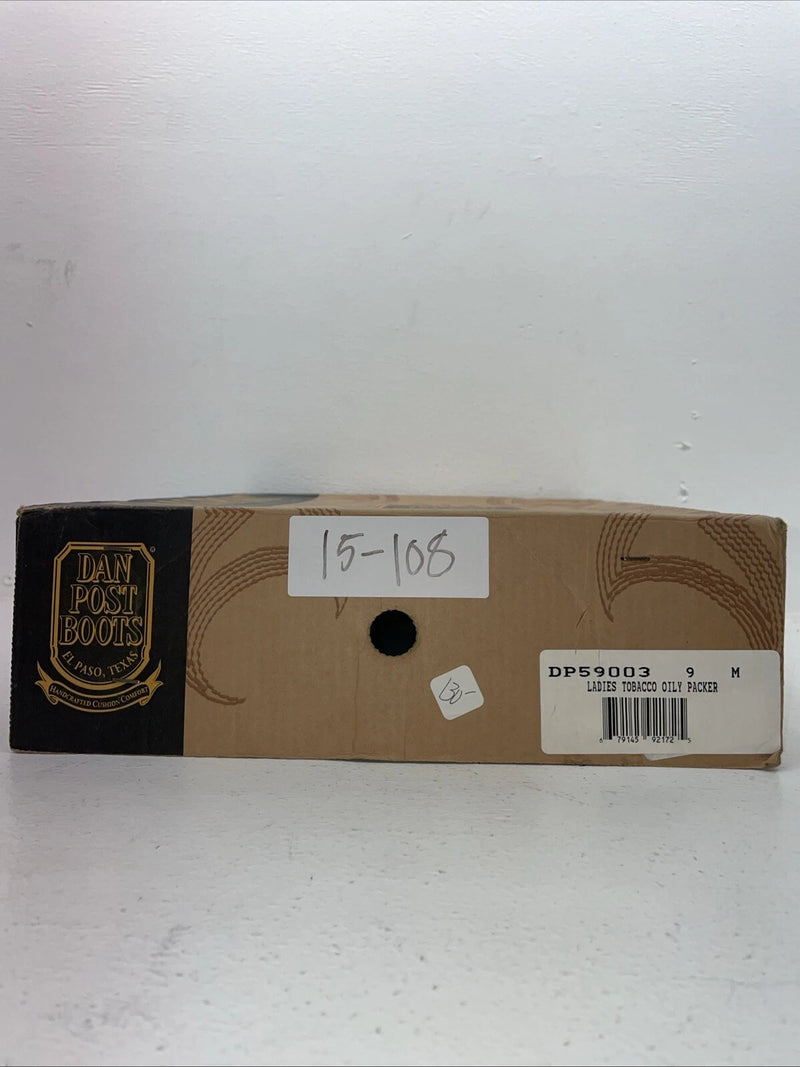 New Women’s Brown Lace Up Dan Post Boots. 59003 9 M. 15-108