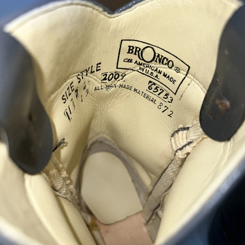 New Children’s Gray Bronco Cowboy Boots. S200 11 D. 24-75
