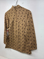 New Women’s Miller Tan Design Long Sleeve Zip Up Medium TT-106