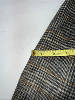 New Men’s HbarC California Ranchwear Grey Plaid Suit Jacket 42R #14753 AA-605
