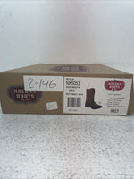 New Youth Brown Nocona Cowboy Boots. N K 5053 5.5 5 1/2 D. 2-146