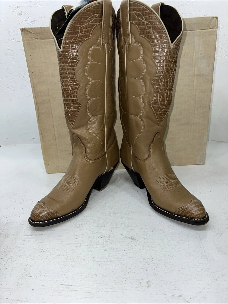 New Women’s Brown Kenny Rodger’s Cowboy Boots. 40508 6 M. 19-36