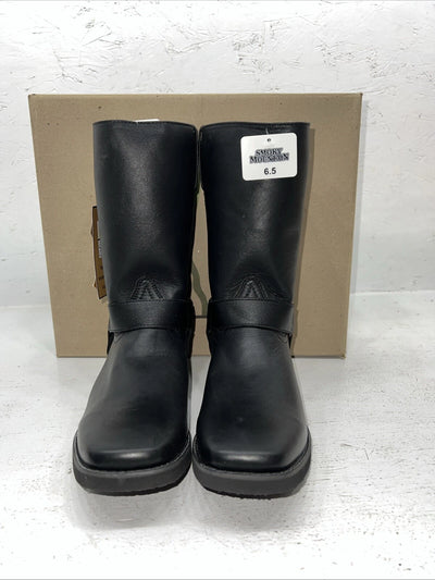 New Women’s Black Smoky Mountain Cowboy Boots 2405 Y 6.5 6 1/2. 19-136