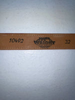 New Red Genuine Leather Wright 32” Belt #10492 Z-40