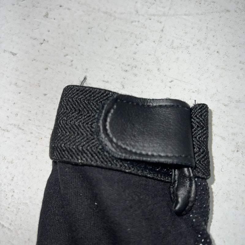 New Black Tuff Mate Riding And Show Gloves XS #99 Q-501