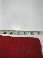 NOS Red Show Chaps With Fringe Adjustable Waist 38” L-34