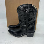 New Children’s Black Bronco Cowboy Boots. 11.5 11 1/2 D. 24-99