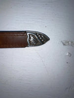 New Brown Genuine Leather Nocona 30” Belt #993015021 NN-67