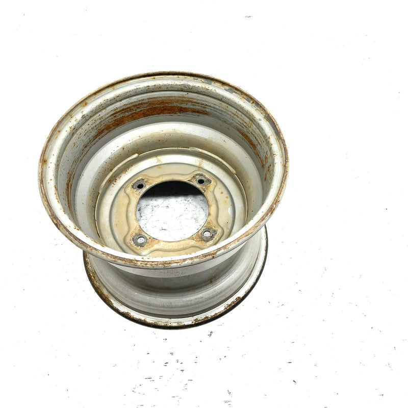 93 Kawasaki Bayou 400 KLF400B 4x4 OEM 11x8 Rear Wheel Rim 41025-1334-8C AK32
