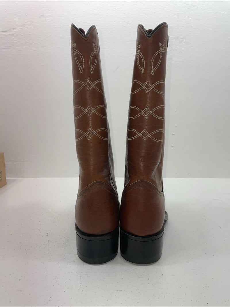 New Women’s Brown Texas Brand Cowboy Boots. M 111 8 B. 16-24