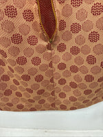 New Women’s Panhandle Slim Tan Red Long Sleeve Half Zip Shirt Size 18 TT-90
