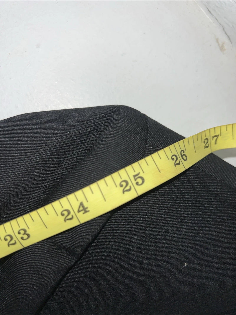 New Men’s Circle S Black Suit Jacket 44R #25832 T-600
