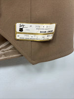 New Women’s Dickson Jenkins Tan Button Up Vest Size 30 TT-127