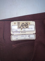 New Vintage Red Lee Polyester Pants #2004081 OO-48