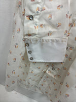 New Women’s Dickson Jenkins Floral Long Sleeve Pearl Snap 15 Large LL-88