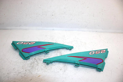96 Polaris Trail Boss Oem Side Cover Set 5430971-179 5430970-179 AP74
