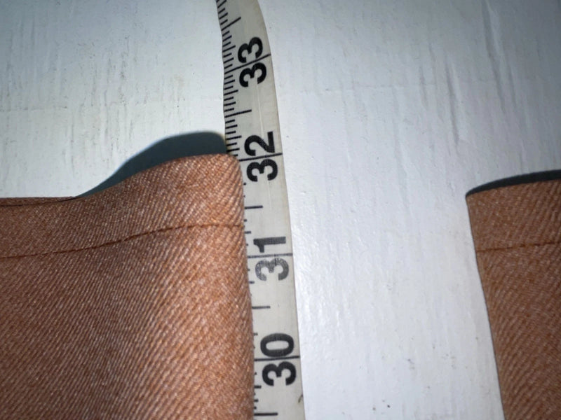 New Vintage Orange Lee Polyester Pants #2032624 OO-75
