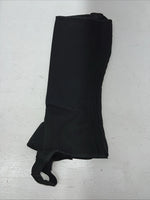 New Black Ovation Stretch Rib Half Chaps Large #464331 C-500