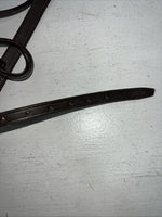 New Silver Fox Brown Pony Snaffle Bridle #20-8558-7 BB-15