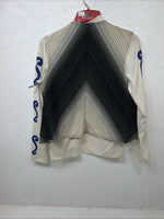 New Women’s Klassy Kowgirls White Western Show Shirt Vest Large UU-36