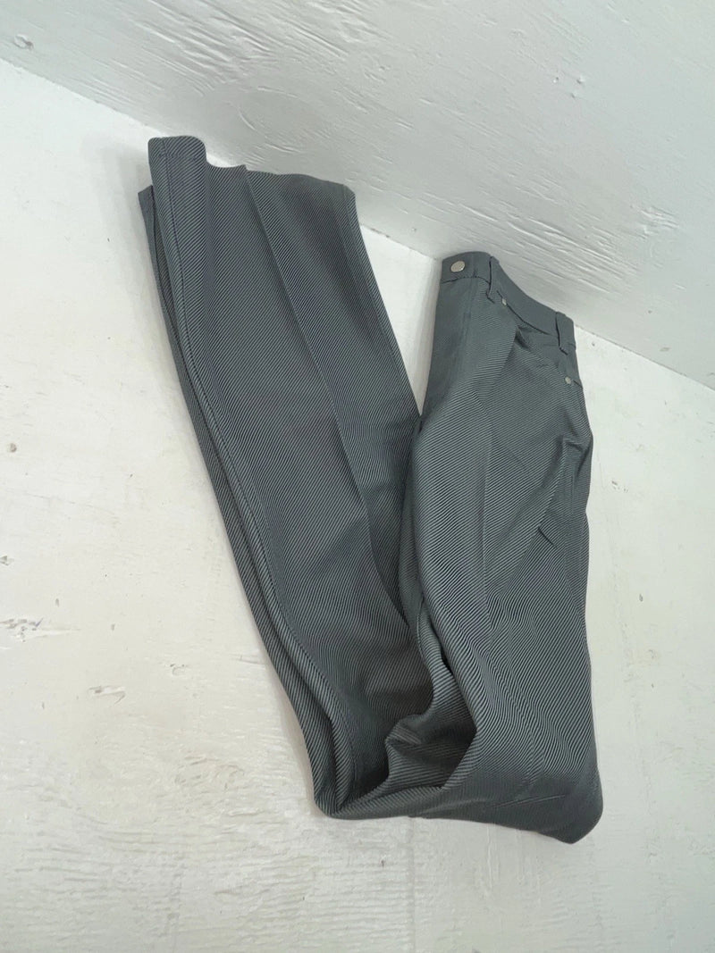 New Vintage Black Speckled Miller Polyester Pants #2624 3A-80