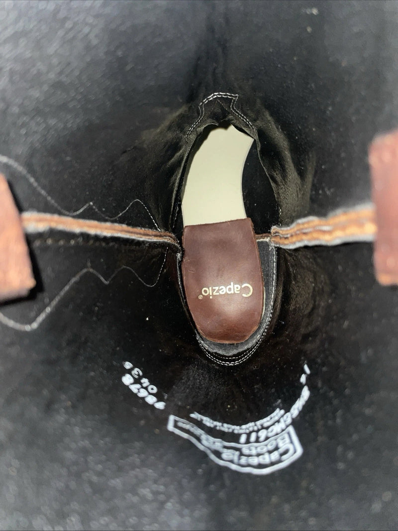 New Men’s Brown Capezio Cowboy Boots. M C 611 7 D. 1-45