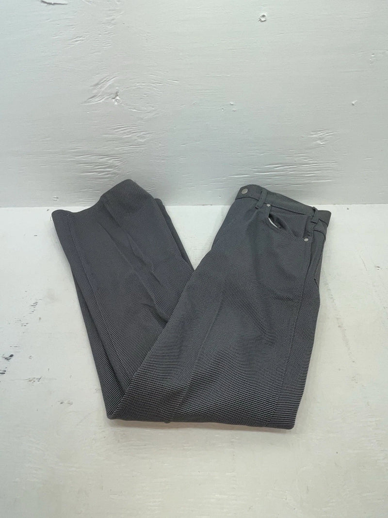 New Vintage Gray Speckled Miller Polyester Pants #2624 OO-73