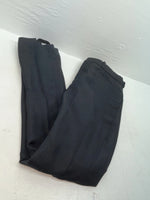 New Vintage Black Crimplene Polyester Pants XX-90