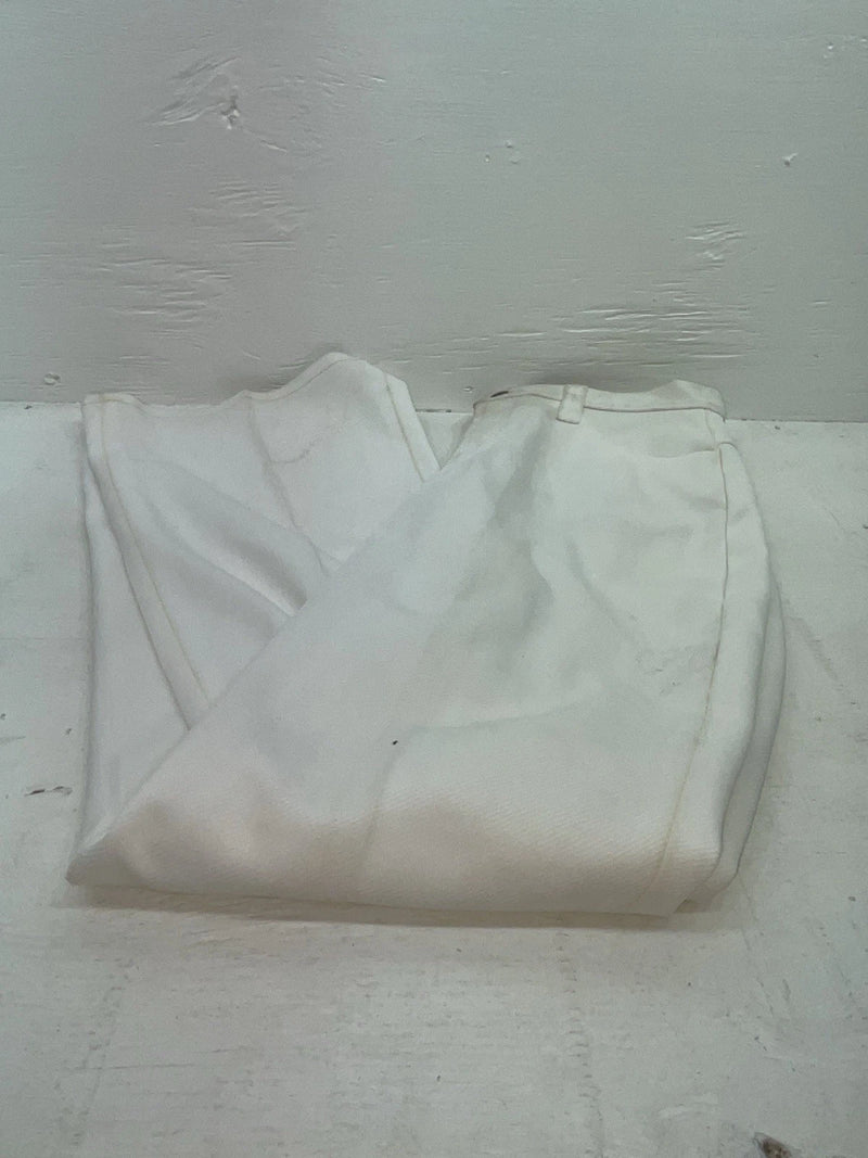 New Vintage White Lee Polyester Pants #301084 VV-46