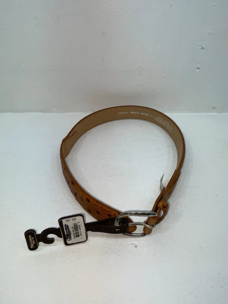 New Brown Genuine Leather Nocona 26” Belt #N24602153 Z-52
