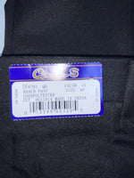 New Vintage Black Circle S Polyester Pants #CP4793 OO-35