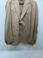 New Men’s Panhandle Slim Tan Suit Jacket 42L #7018 HH-610