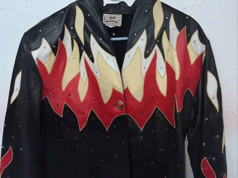 New Women’s 1849 Authentic Ranchwear Western Show Jacket XL #3736 UU-15