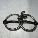 New O Ring Snaffle With Draw Rein Hooks LLL-13