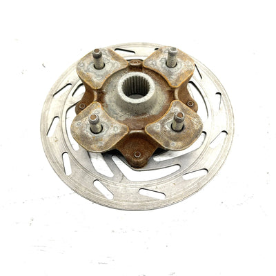 12 Yamaha Grizzly 550 YFM550 4x4 OEM Front Wheel Hub/Rotor B16-F510D-03-00 AY65