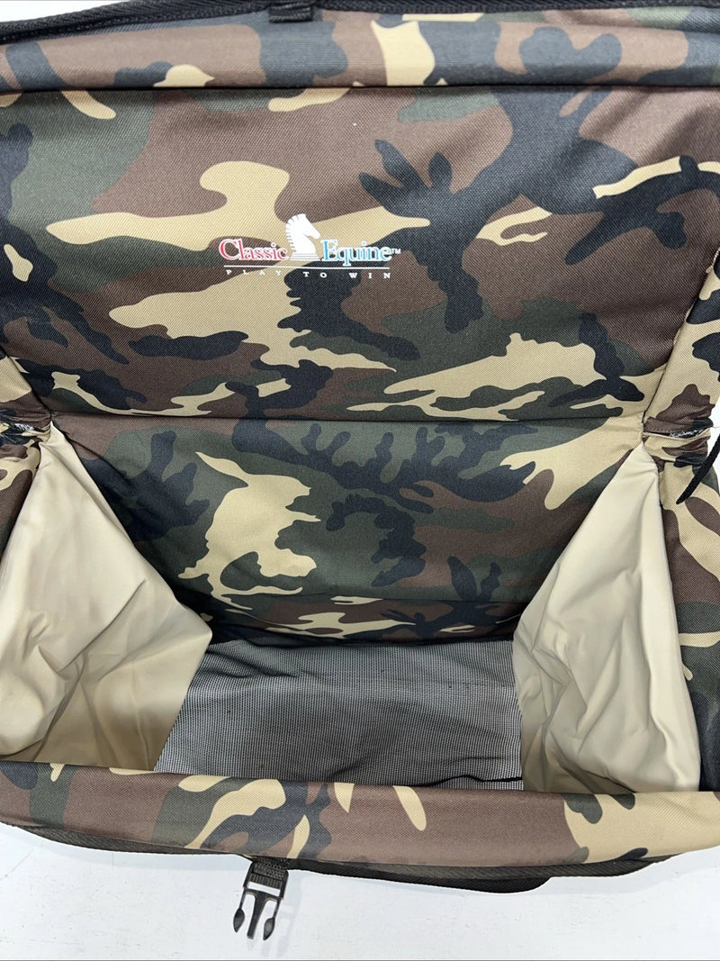 New Camouflage Classic Equine Fold-A-Feeder Hay Bag #FAFCA08 HH-36