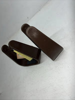 New Royal King Youth Brown Polymar Stirrups #57-1383 FF-2