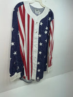 New Men’s American Cowboy Threads Long Sleeve Button Up Shirt M 3B-47