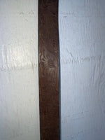 New Brown Genuine Leather Chambers Tooled 24” Belt #WY402 NN-10