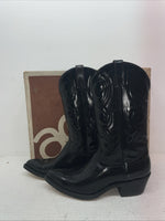 New Men’s Black Acme Cowboy Boots. 4920 9.5 8 1/2 D. 4-57