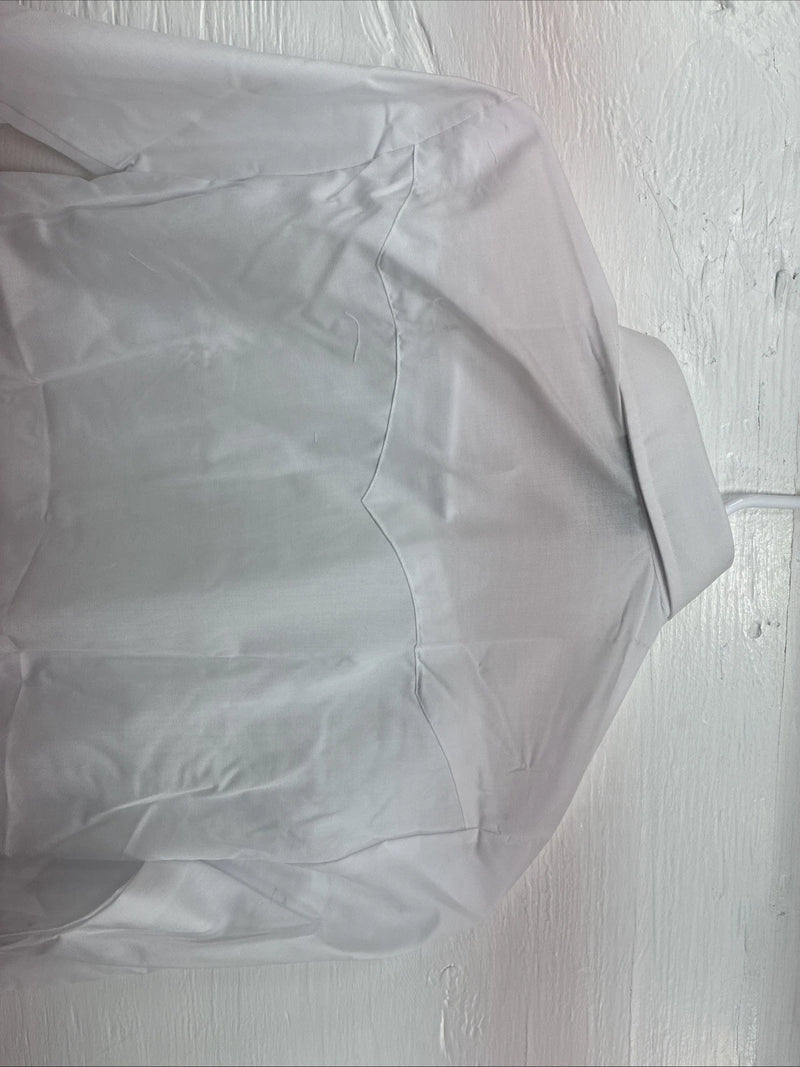 New Men’s Champion Western White Long Sleeve Pearl Snap 16 Large DD-42