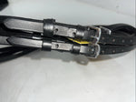 New Silver Fox Black Full Weymouth Show Bridle #20-05677-2-0 BB-36 