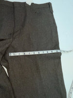 New Vintage Brown Circle S Polyester Pants #CP4776 XX-89