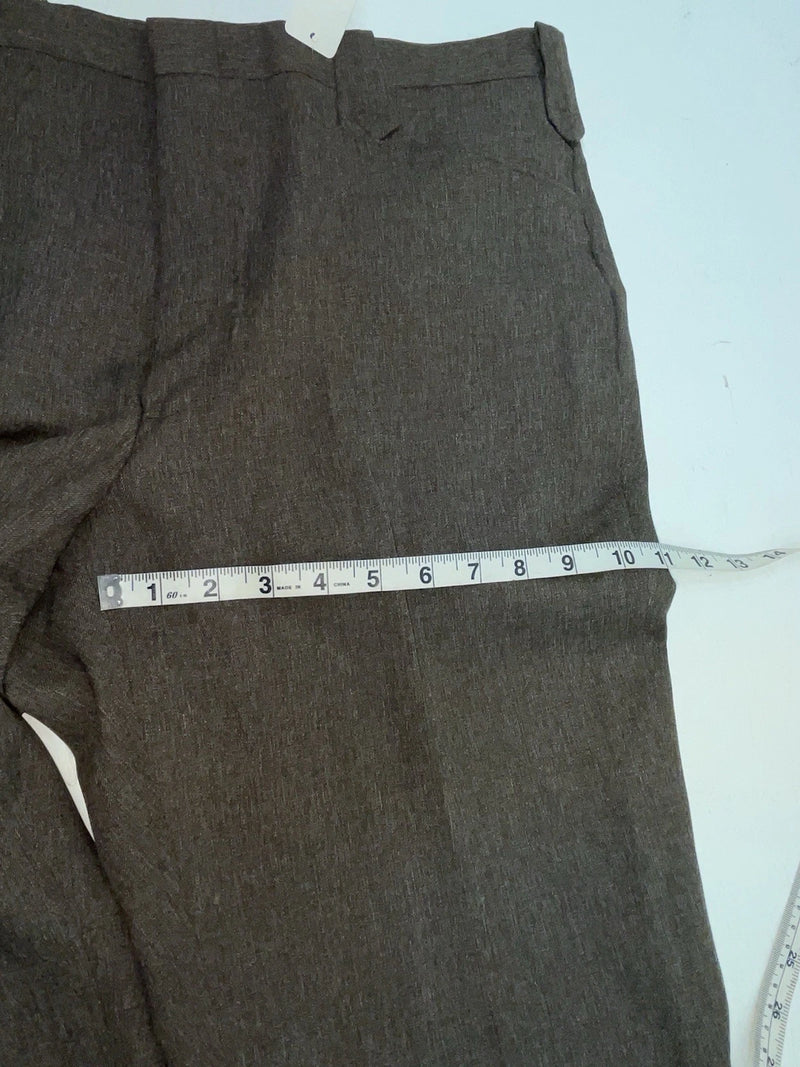 New Vintage Brown Circle S Polyester Pants #CP4776 XX-89