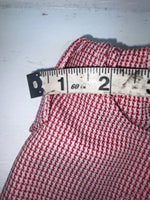 New Vintage Red Checkered Dickson Jenkins Polyester Pants #534 VV-72